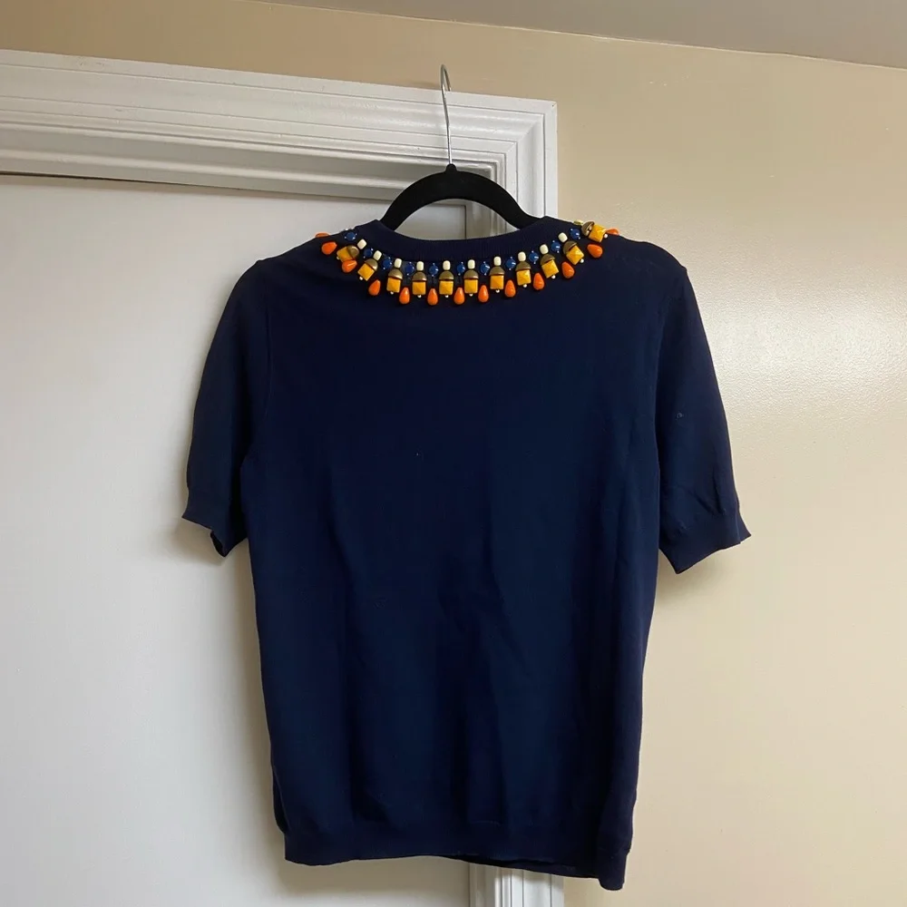 NWOT Tory Burch Beaded Top